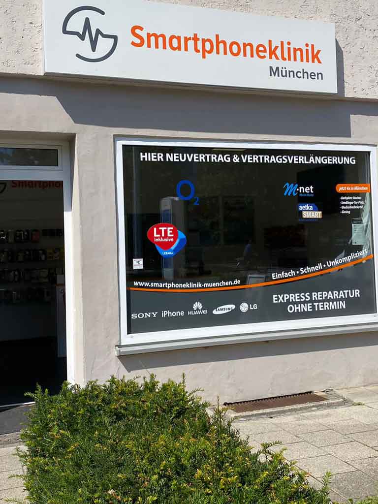 Smartphon-und-Handyreparatur Shop in München Giesing Ramersdorf Balanstrasse
